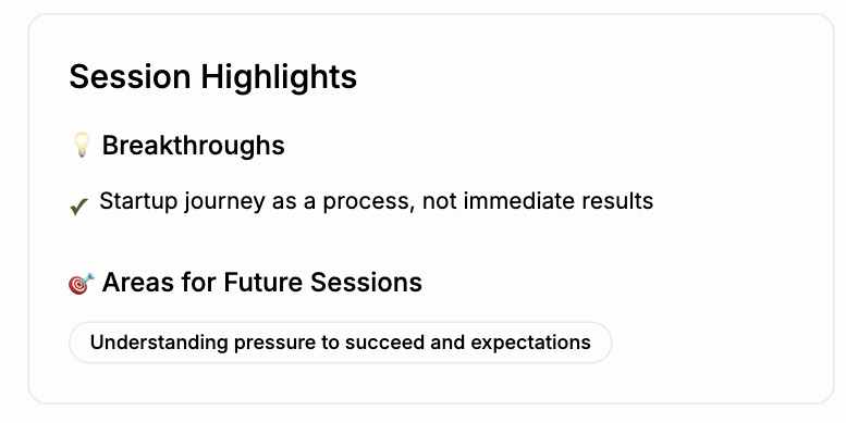 Session Highlights
